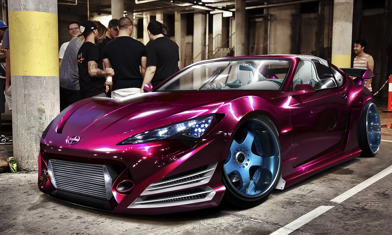 parking, virtual, tc, tuning, scion