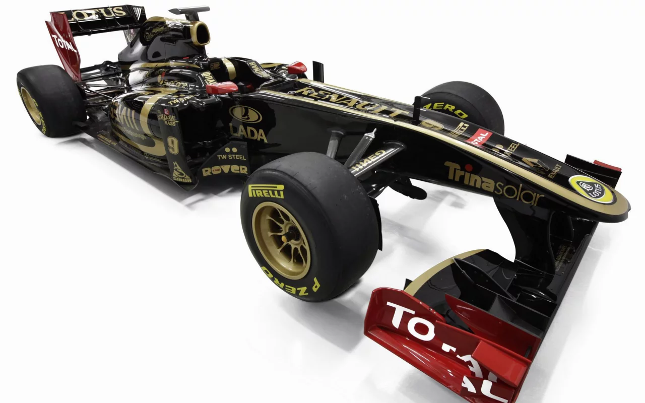 суперкар, автомобиль, черный, lotus, болид, формула 1, renault
