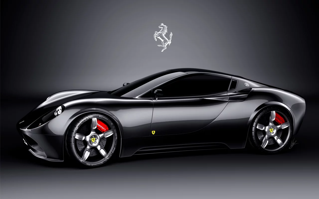 ferrari, dino, studio shot