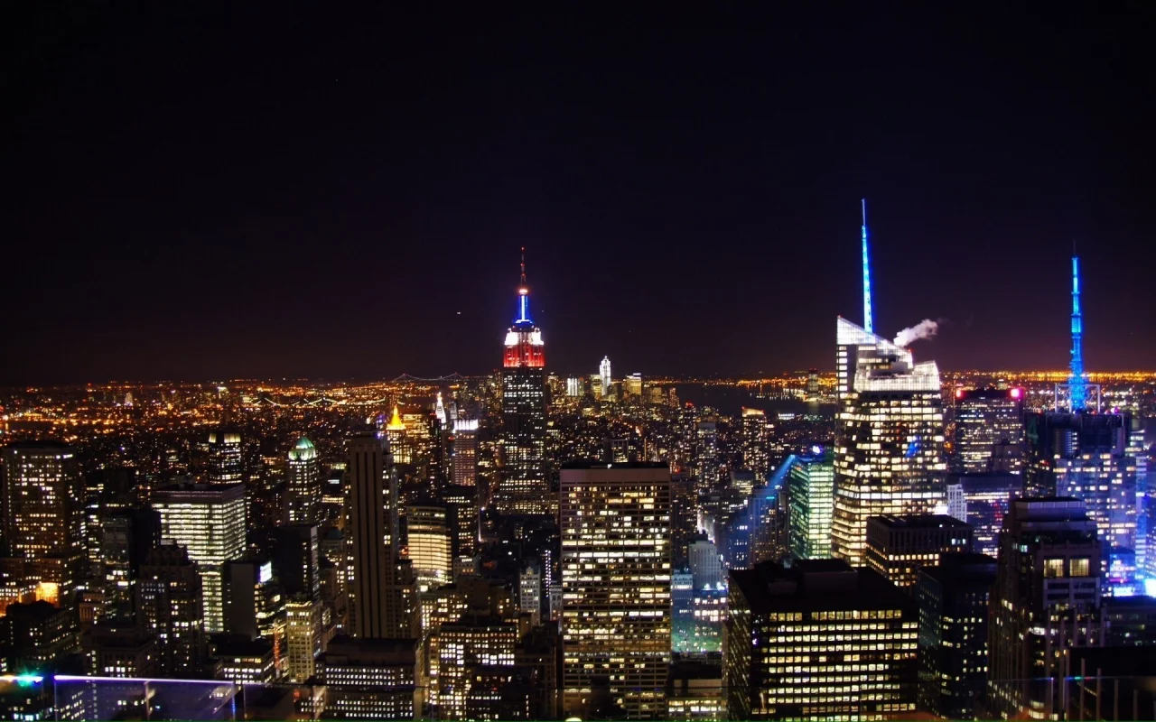 nyc, ночь, нью-йорк, new york, night