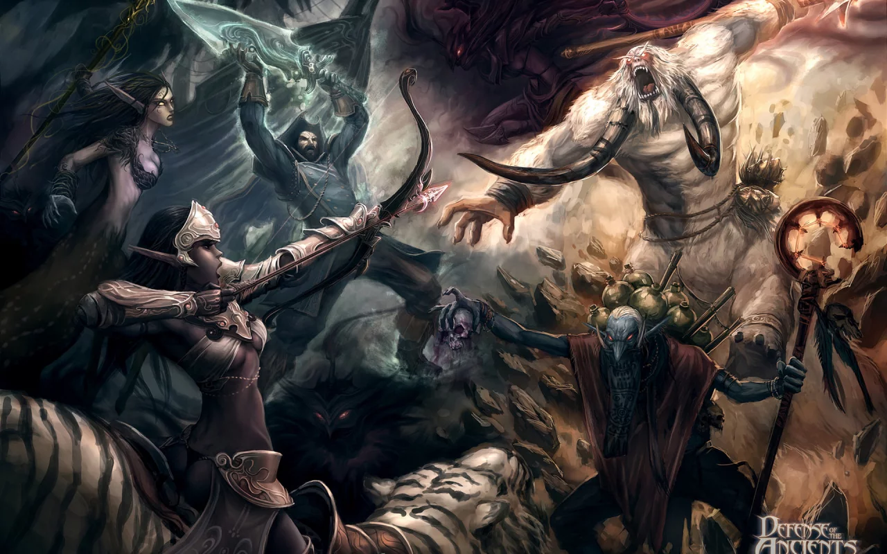 kunkka, коза, defense of the ancients, спектр, мирана, dota, дота, дриада, вич доктор, магнус, кунка