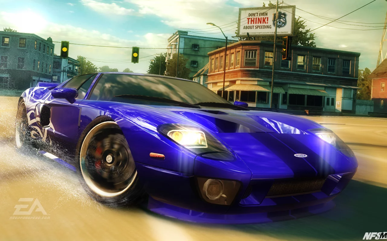 ford gt, nfs mw, машина