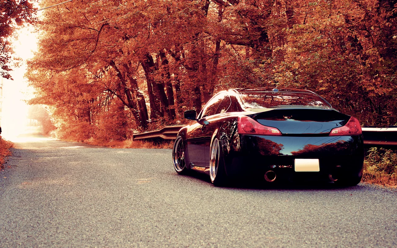 g37, infiniti, осень