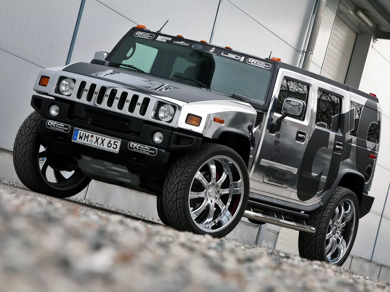car, h2, hummer