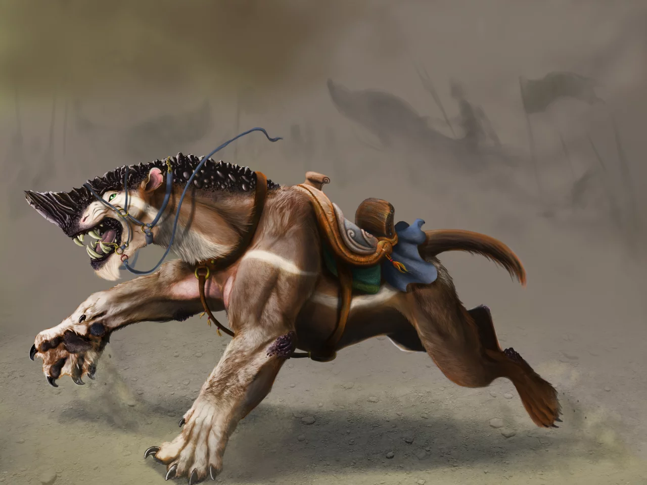 bantha, зверь, боевой
