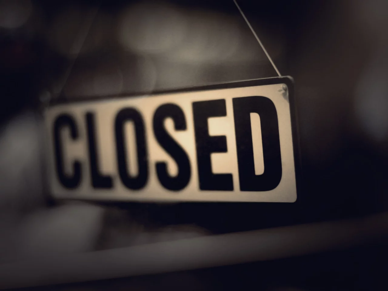закрыто, closed