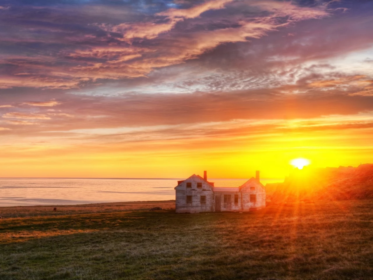 north atlantic, восход, exploring the peninsula at sunrise