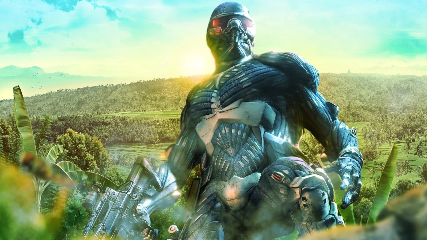 солдат, джунгли, crysis