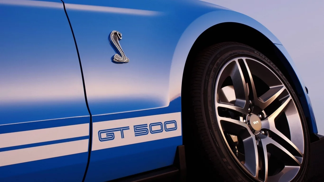 shelby, гт500, mustang, ford, диски, форд, muscle car, gt500, синий, надпись, кобра, эмблема, мустанг, шелби, мускул кар