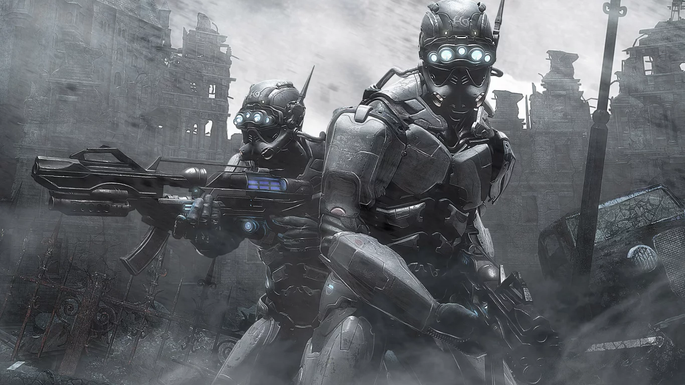 оружие, hellgate london, разрушения, воины