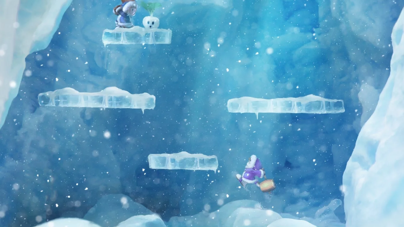 game, ice, climber