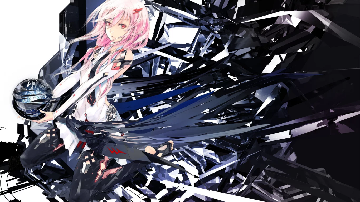 giulty crown, yuzuriha inori, венец греха, войд, девушка