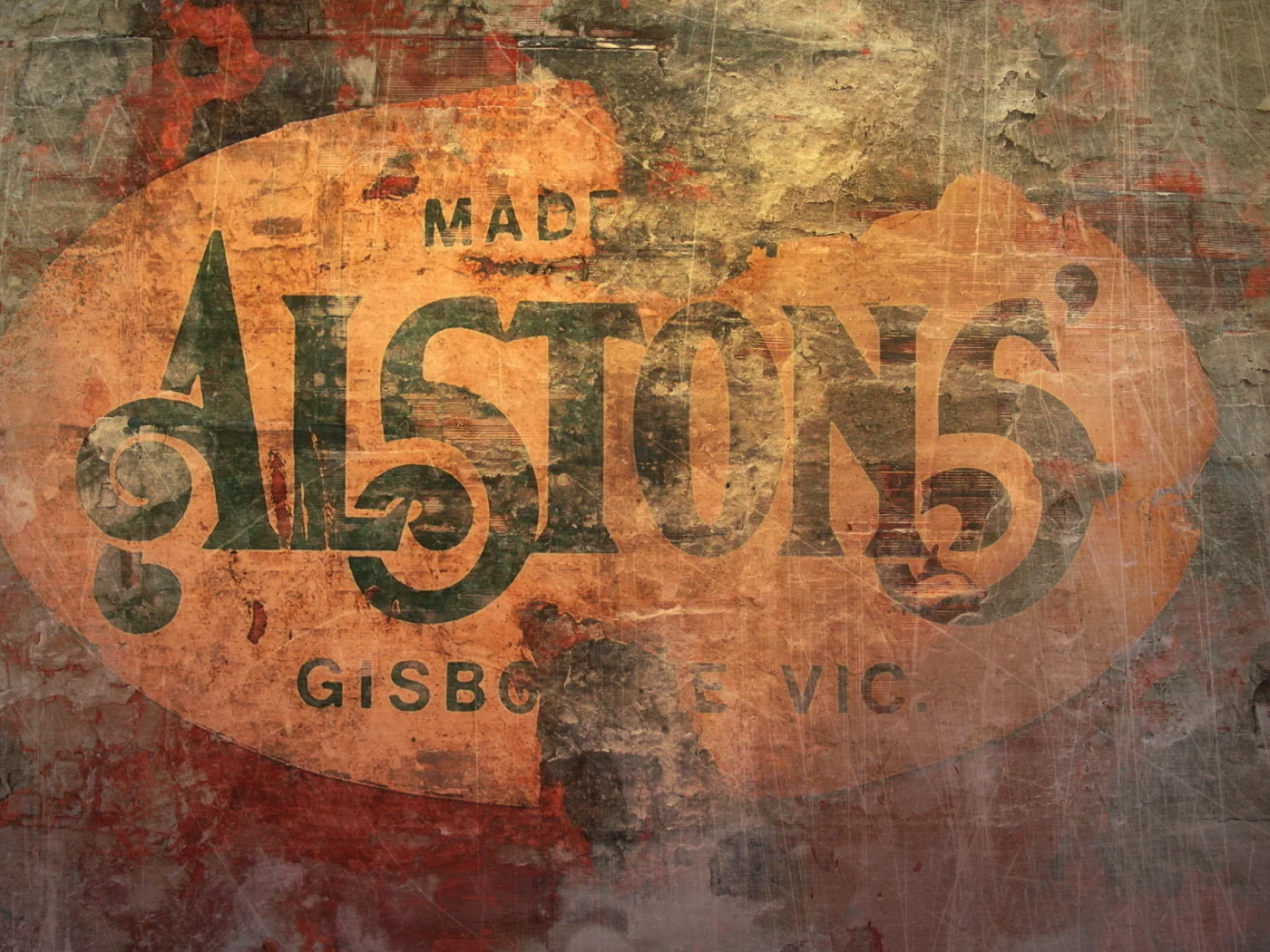 alstons, краска, старье, царапины