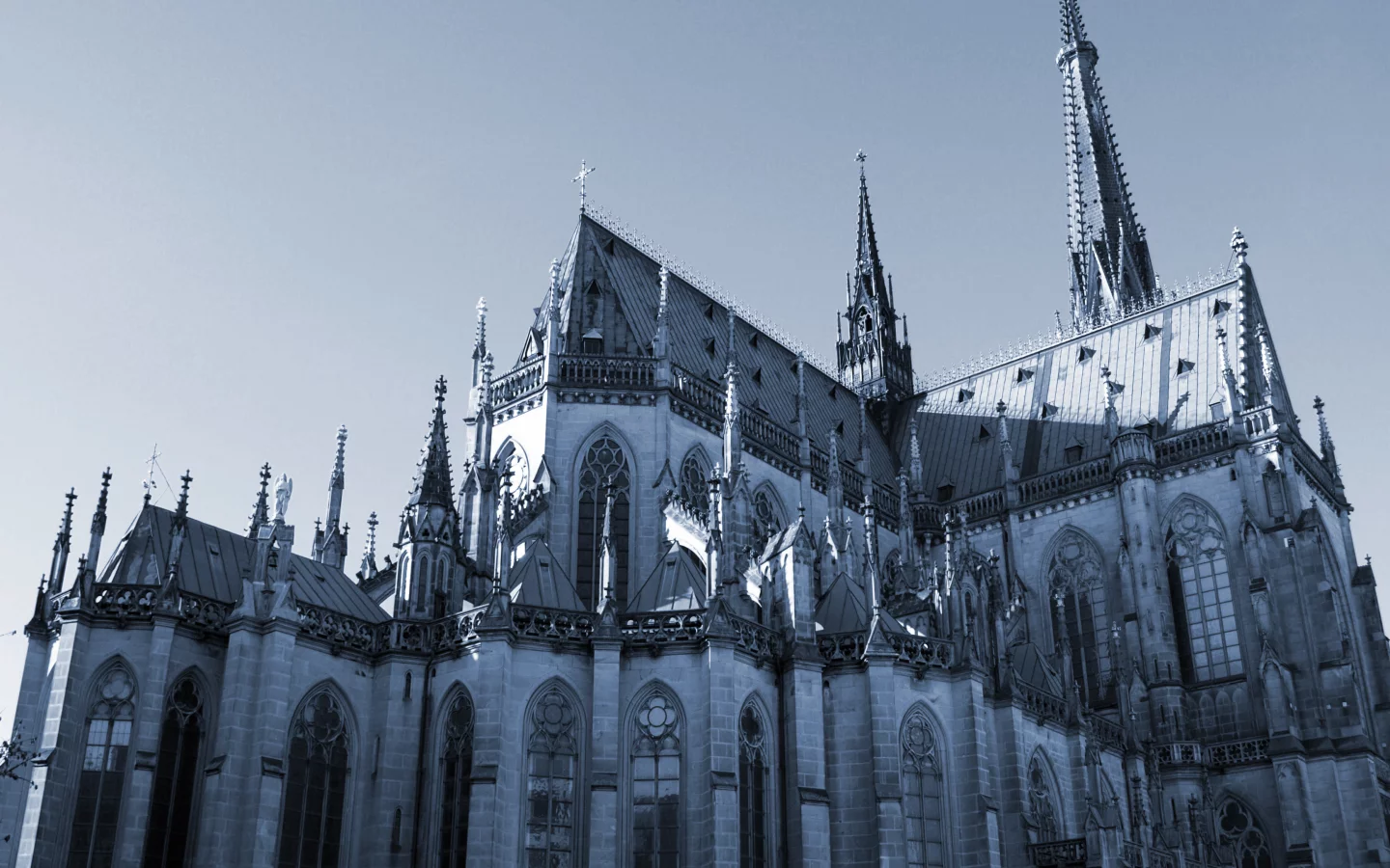 архитектура, gothic, башни, собор, окна, готический, витражи, cathedral
