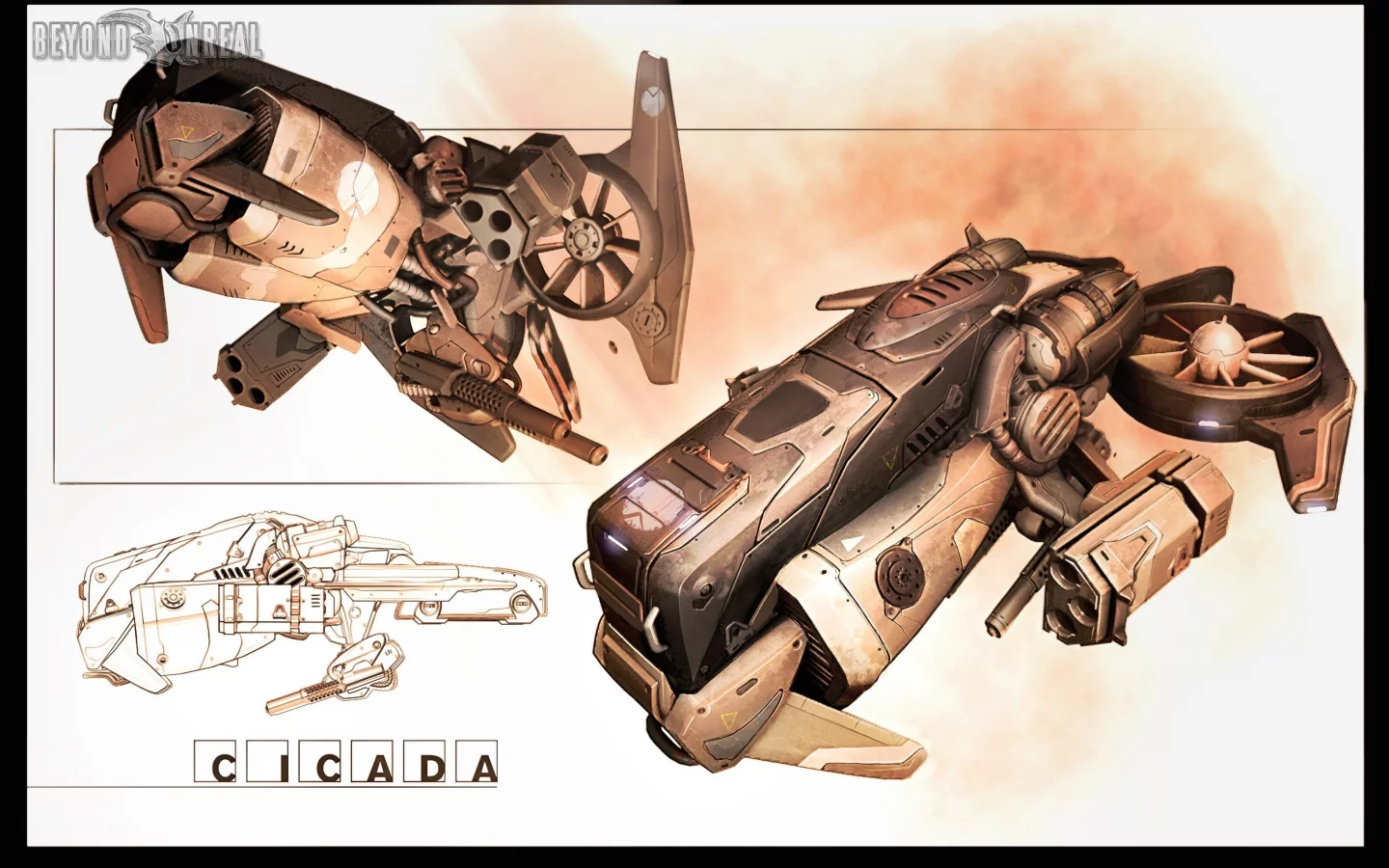 unrealtournament3, техника, cicada
