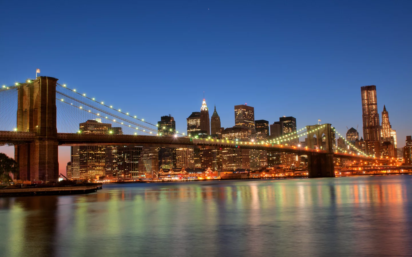 сша, нью-йорк, бруклинский мост, brooklyn bridge