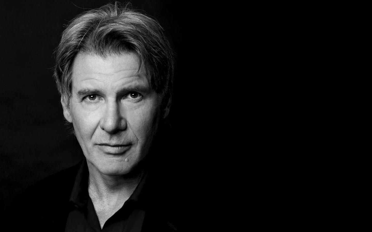чб, актёр, хан соло, harrison ford, харрисон форд