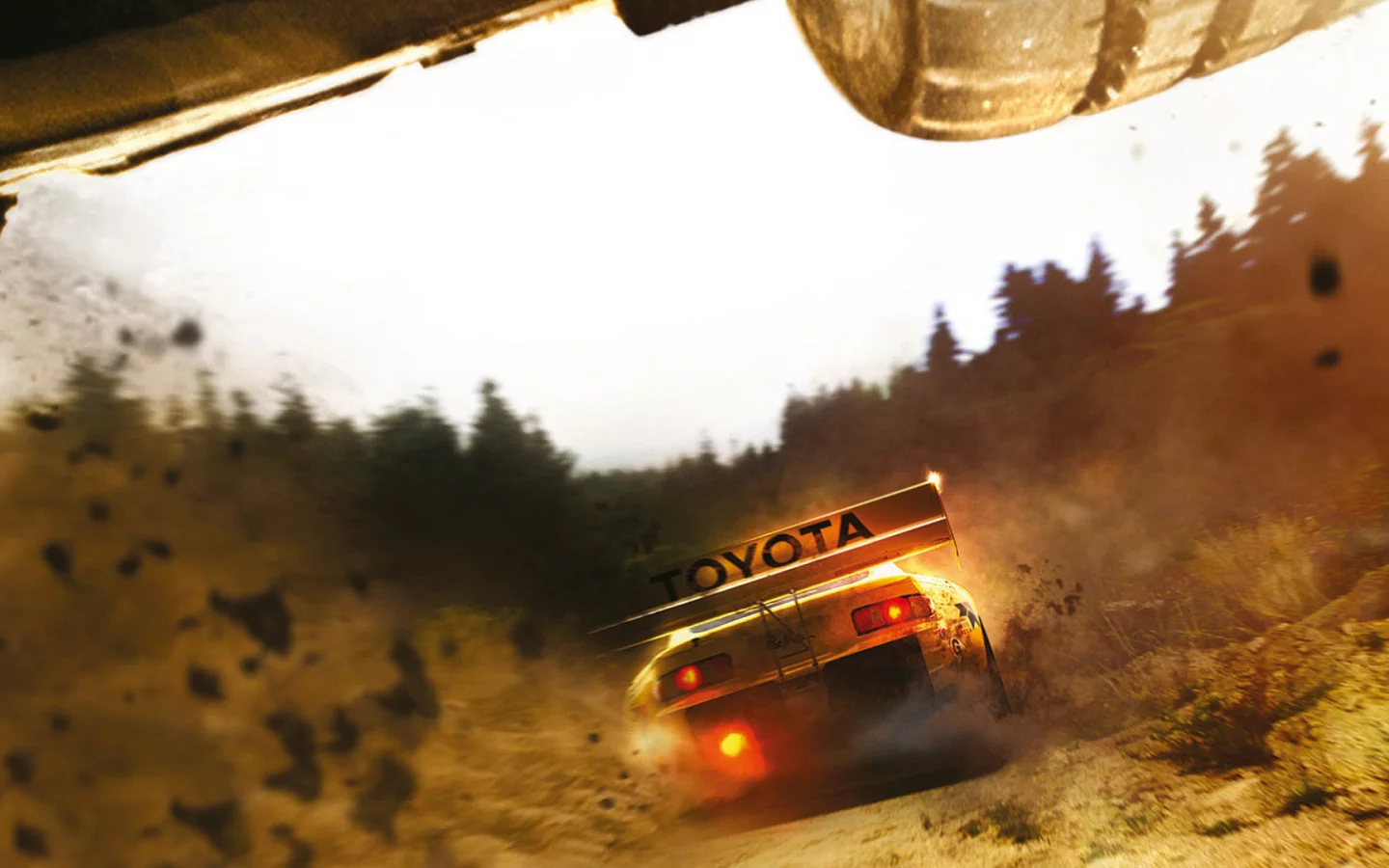 спойлер, гонка, тойота, игра, colin mcrae, supra, грязь, toyota, dirt