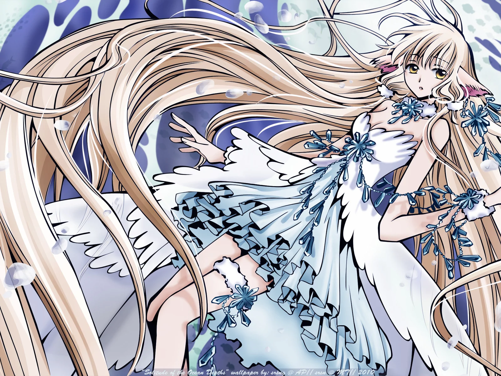 chobits, clamp, chii
