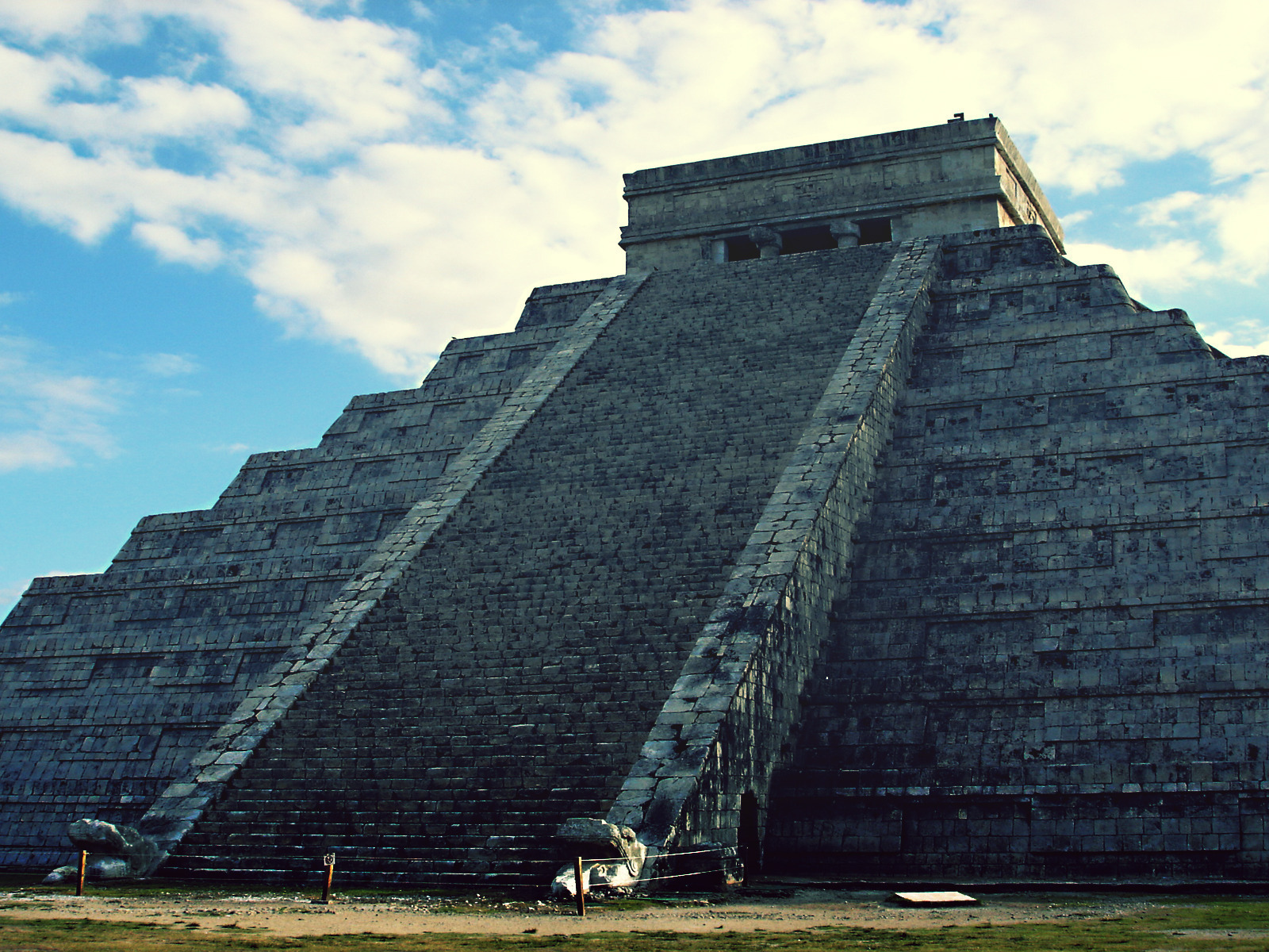мексика, chichen itza, пирамида, майя