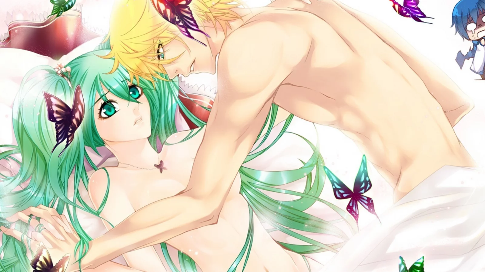 vocaloid, вокалоид, len kagamine, hatsune miku
