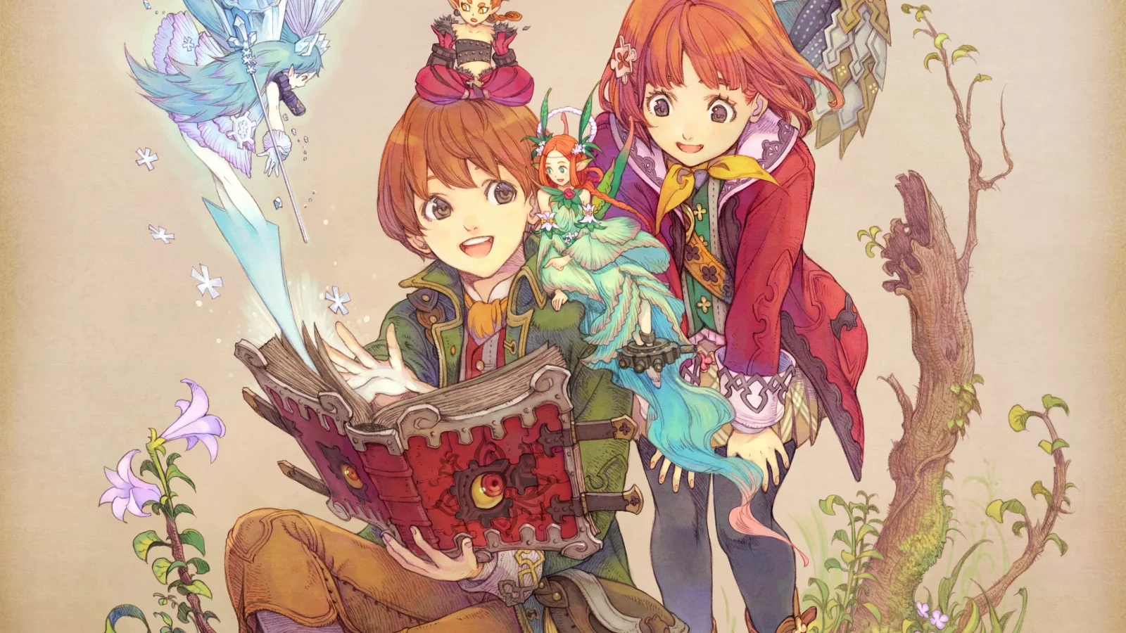 эльфы, магия, девочка, книга, дети, феи, avalon code, мальчик, пенек