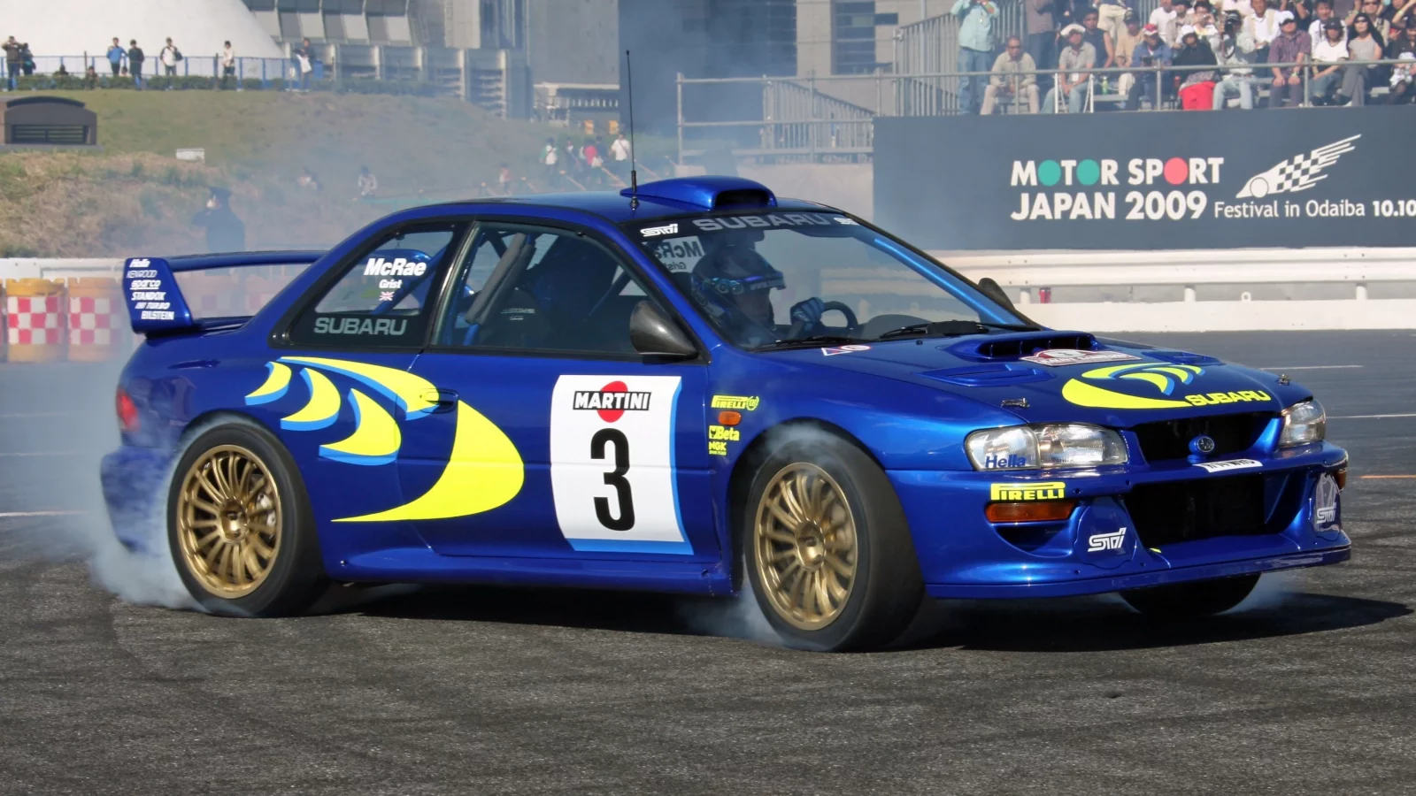 speed, blue, subaru, скорость, drift, дорога, поворот