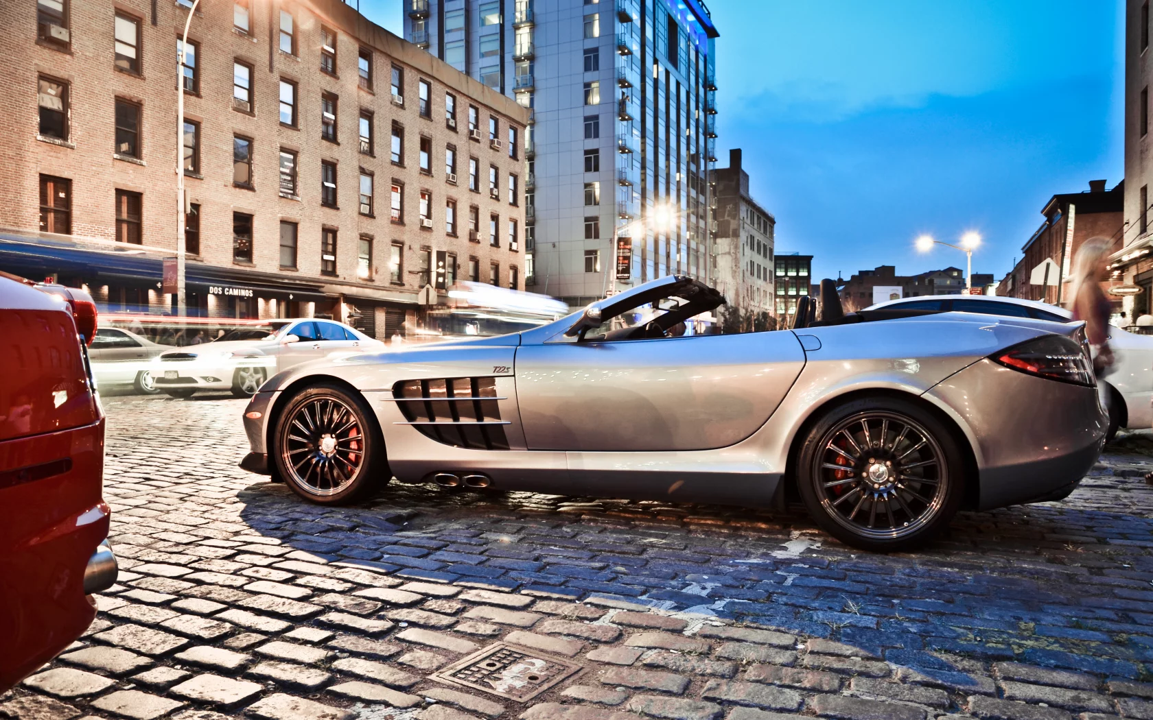 slr, roadster, supercar