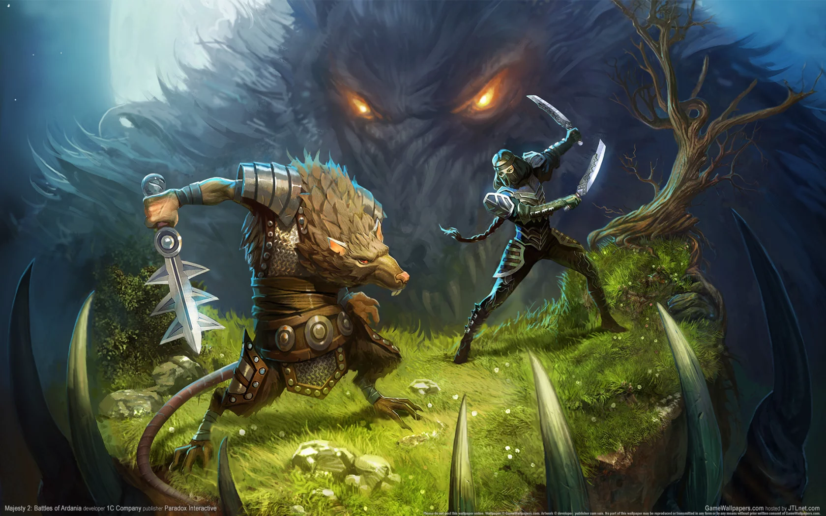 ardania, majesty, 2, of, 1920x1200, battles, wallpaper