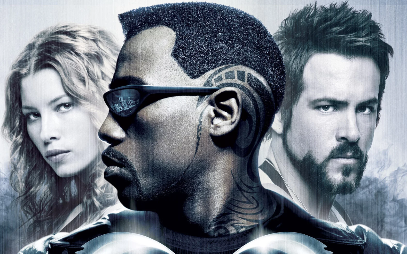 parker posey, actors, blade, trinity, wesley snipes, 2004