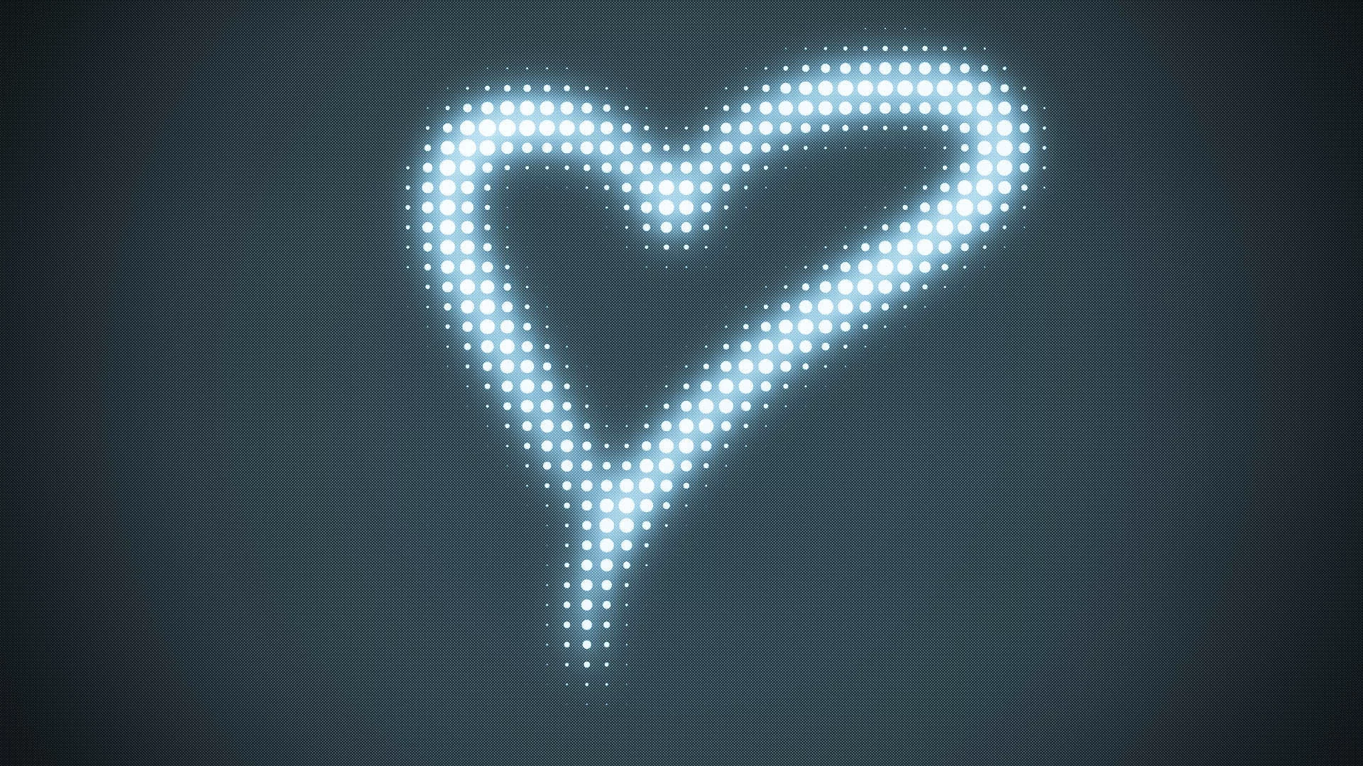 сердце, синее, heart