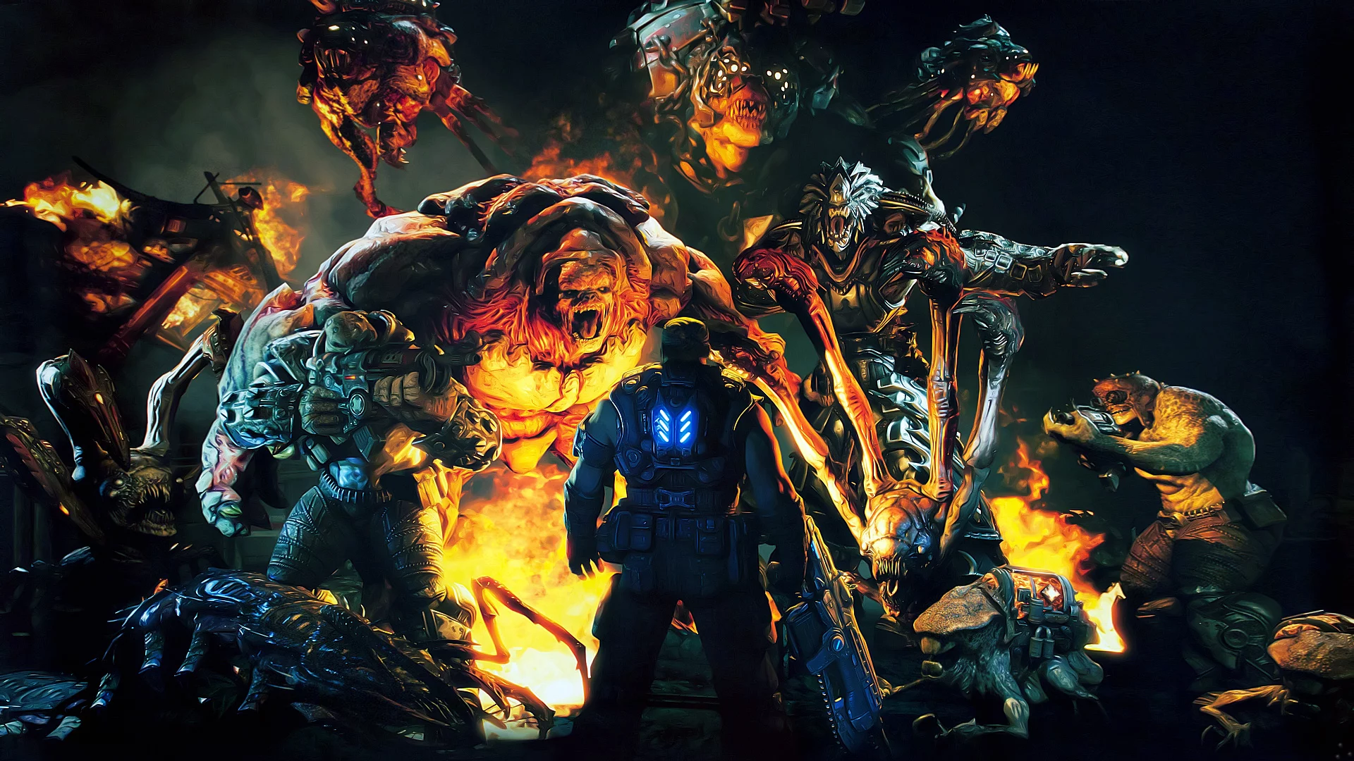 gears of war 3, epic games, xbox 360, за секунду до