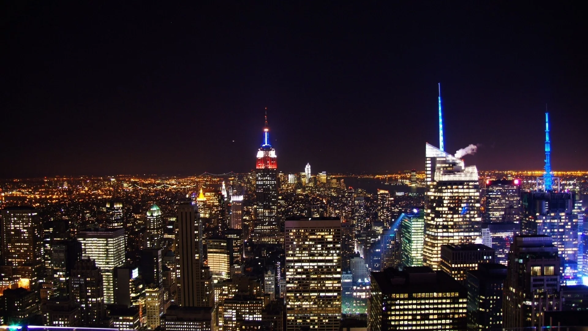 nyc, ночь, нью-йорк, new york, night