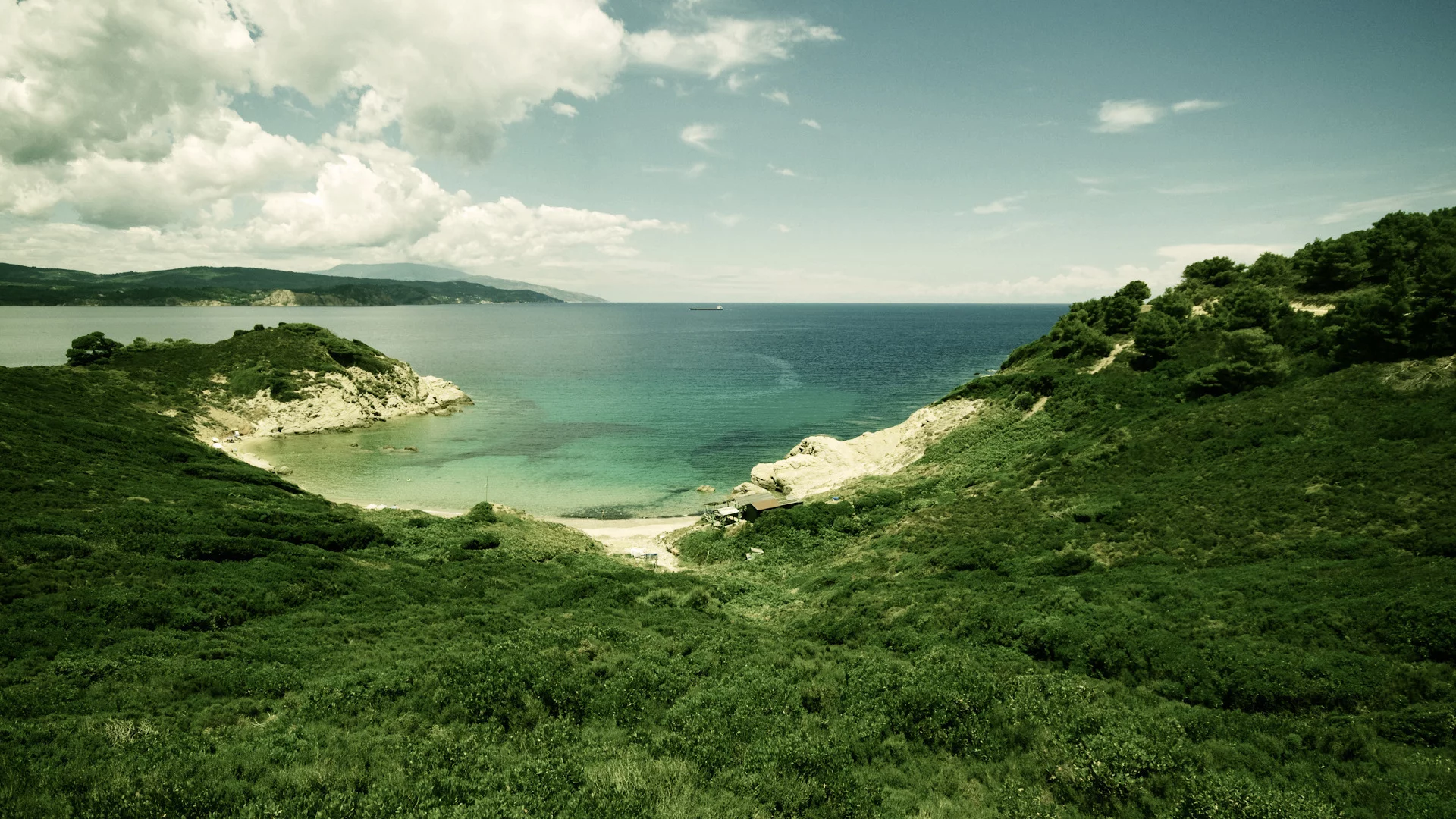 море, горизонт, вид, простор, пейзажи, landscape, побережье