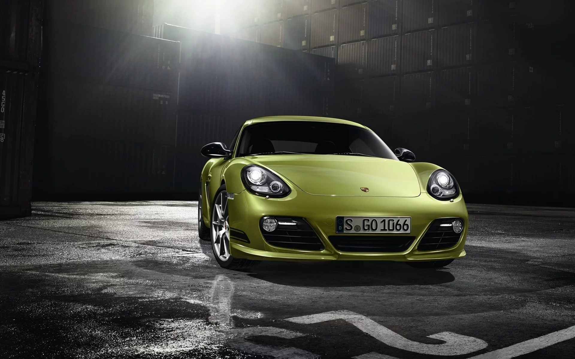 машины, widescreen, порш, cayman r, porsche