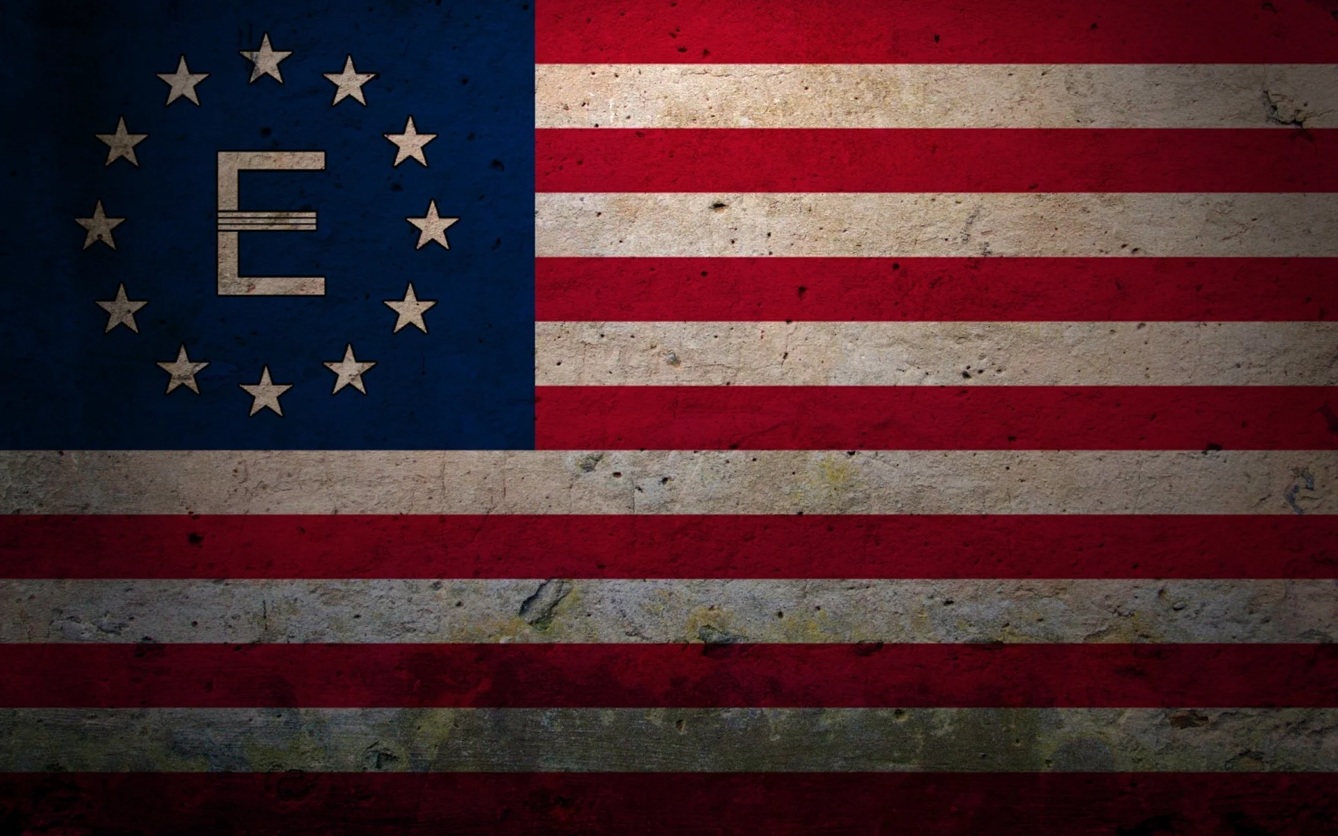 fallout, fallout 3, флаг, анклав, сша
