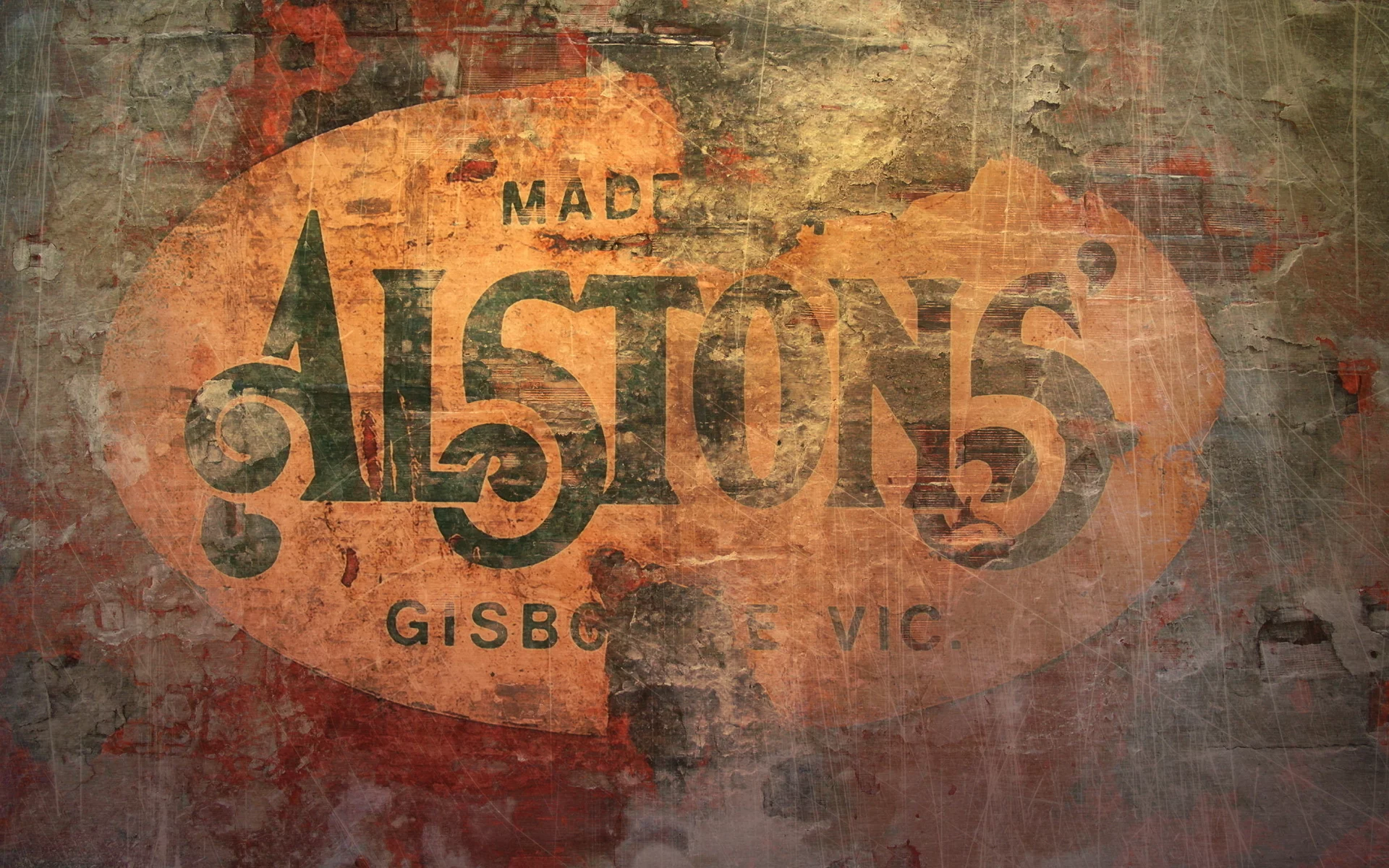 alstons, краска, старье, царапины