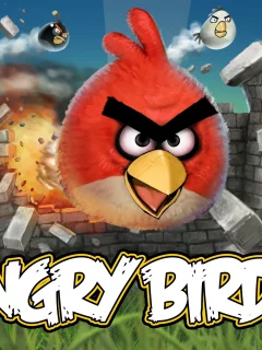 игра, game, angry birds, полёт