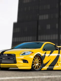 eclipse, mitsubishi, тюнинг