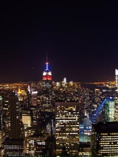 nyc, ночь, нью-йорк, new york, night