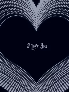синий, минимализм, настроение, love, сердце