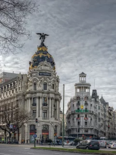 spain, автомобили, столица, здания, madrid