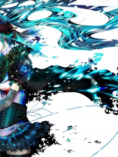поет, vocaloid, hatsune miku