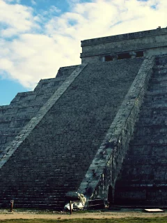 мексика, chichen itza, пирамида, майя