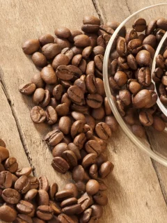 beans, зерна, кофе, cup, coffee, макро, чашка, macro