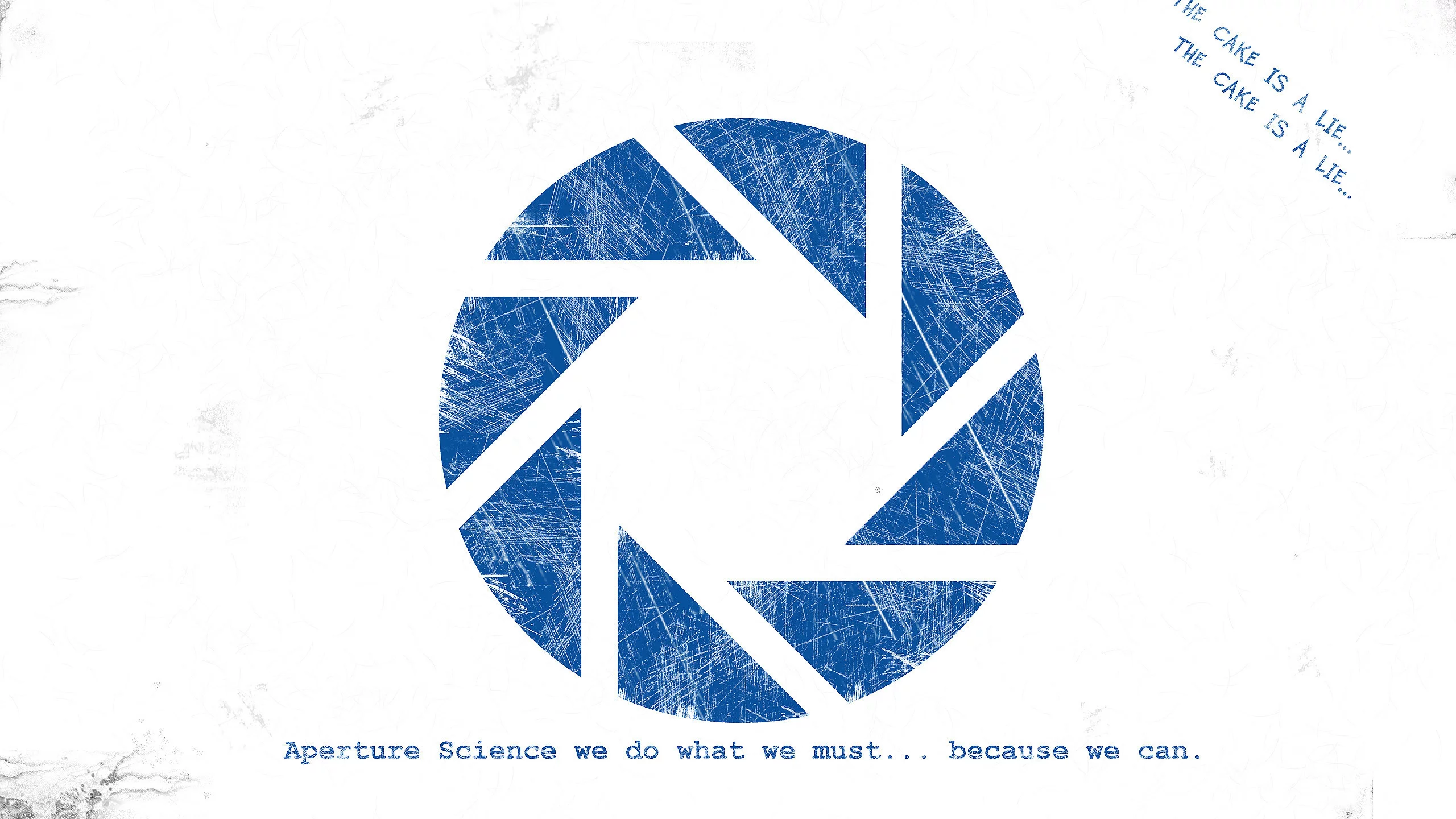 надпись, компания, логотип, portal, минимализм, aperture science