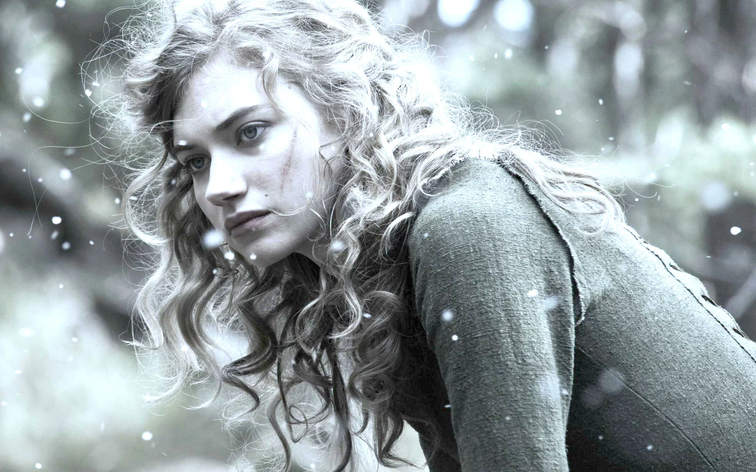 девушка, actres, imogen poots, взгляд, актриса, имоджен путс