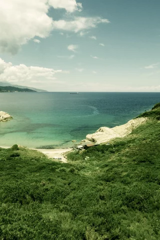 море, горизонт, вид, простор, пейзажи, landscape, побережье