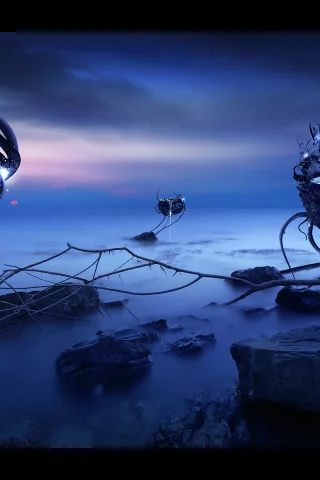 vessels, море, летающие прудики