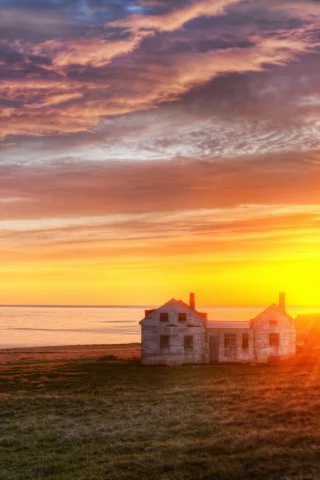 north atlantic, восход, exploring the peninsula at sunrise